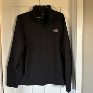 Black North Face Quarter Zip